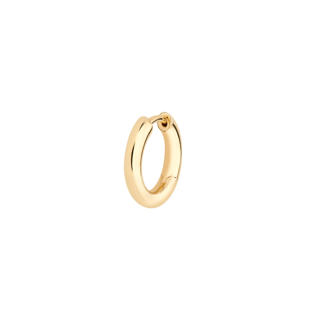 Slate 10 Huggie Gold