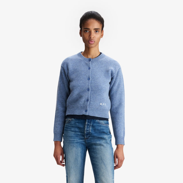 Ilia Cardigan Blå