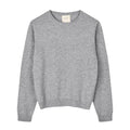 Peoples Republic of Cashmere Women's Classic Roundneck Heather Grey Light - Strik i Grå (Heather Grey Light) Køb strik hos Adelie. Dametøj på nørrebro og onlline til hele Danmark