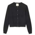 Peoples Republic of Cashmere Women's O-Cardigan Sort - Strik i sort (black) Køb strik hos Adelie. Dametøj på nørrebro og onlline til hele Danmark