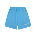 Sporty & Rich Italic Logo Embroidered Gym Shorts Blå/Hvid - Shorts i Blå (Malibu Blue/White) Køb shorts hos Adelie. Dametøj på nørrebro og onlline til hele Danmark