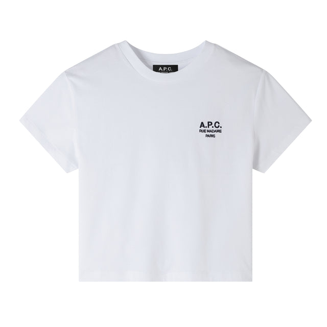 T-Shirt Boxy Rue Madame Hvid