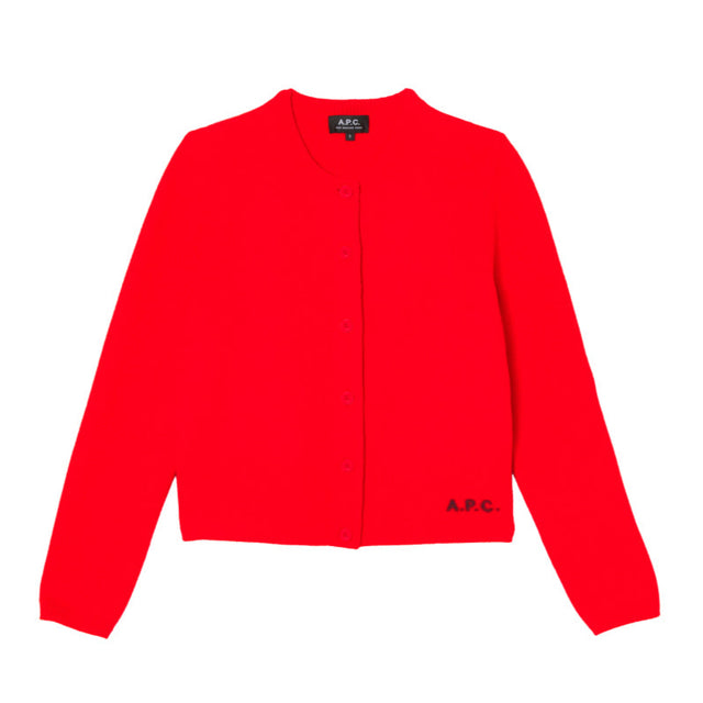 Mila Cardigan Red