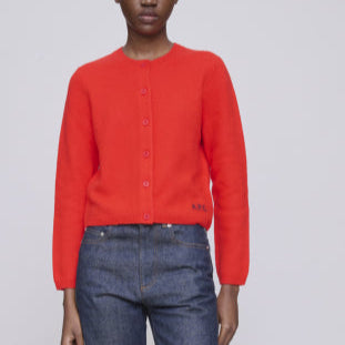Mila Cardigan Red