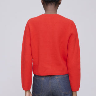 Mila Cardigan Red