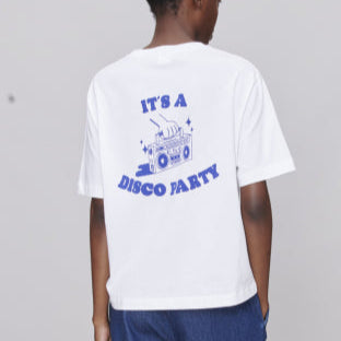 Disco Boxy T-Shirt Hvid