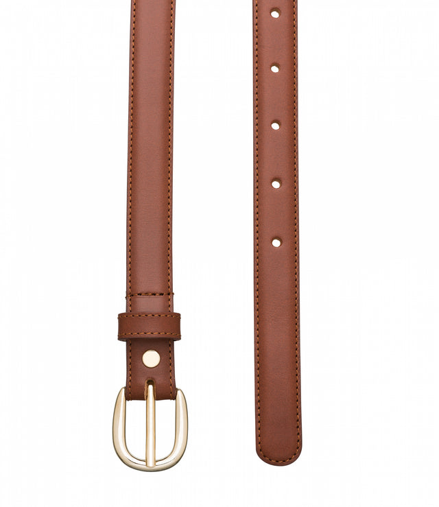 Rosette Belt Brown