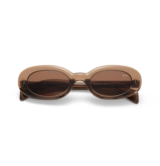 Roselle Transparent Coffee Brun