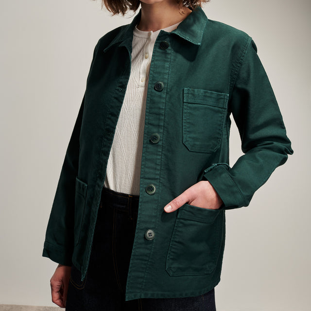 Work Jacket/Jakke Forest Grøn