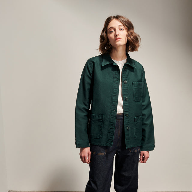 Work Jacket/Jakke Forest Grøn