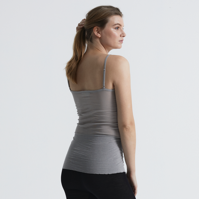 Spaghetti top gray