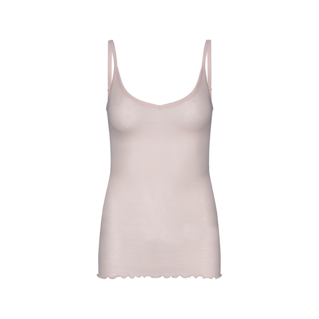 Seamless Basic Spaghetti Top Rosie Beige - Lingerie i Rosa (Rosie Beige) Køb lingerie hos Adelie. Dametøj på nørrebro og onlline til hele Danmark