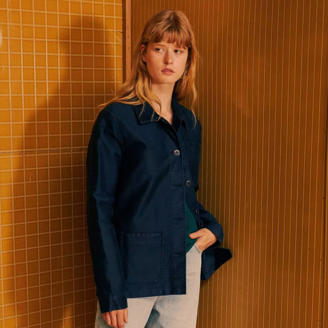 Navy work jacket deals womens