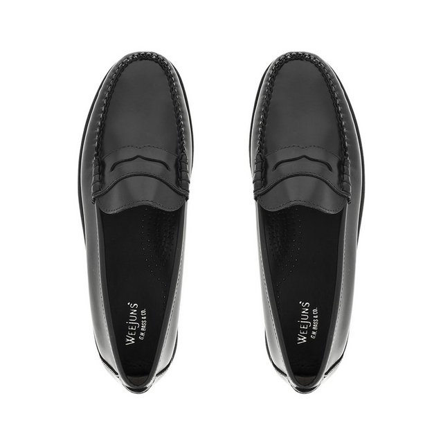 Buy Weejuns 90s Penny Loafers Black Shoes from G.H. Bass Black Black Buy Online