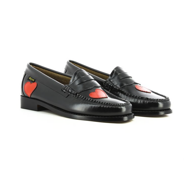 Weejuns Penny Love Black/Red