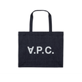 A.P.C. Shopping Daniela Denim Taske - Tasker i Blå (Indigo) Køb tasker hos Adelie. Dametøj på nørrebro og onlline til hele Danmark