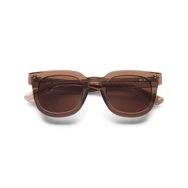 Buy Transparent Coffee Brown Sunglasses From Ay - Brown (Coffee Brown) -